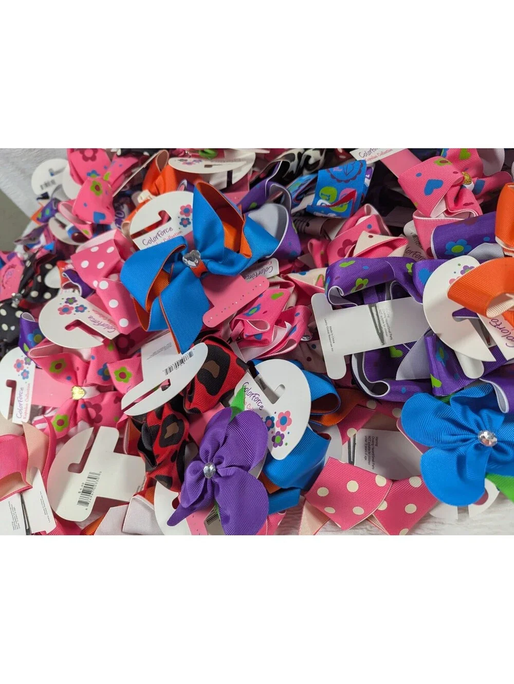 ColorForce - Kapalua Collection - Girls Hair bows - 20 Pieces - Random Assorted